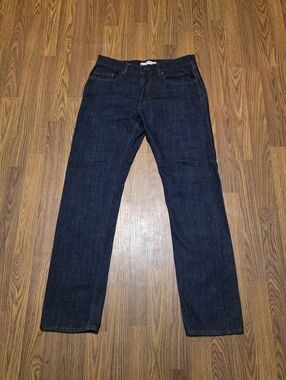 Element Made To Endure Jeans Mens 32x32 Dark Wash Denim Straight Fit Skate C98